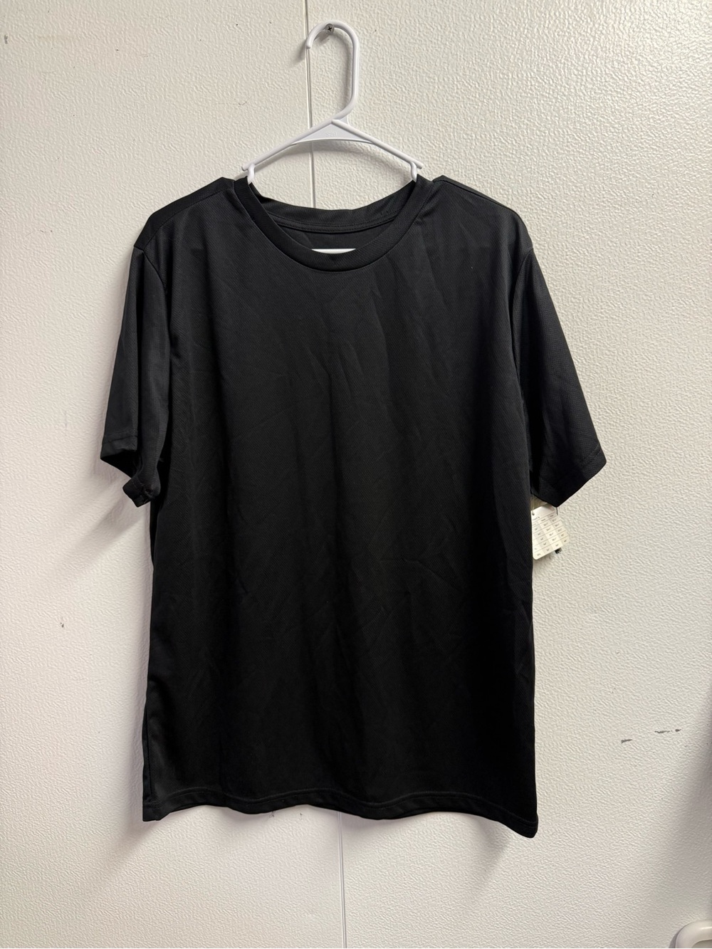 Zone Pro Men's Black Crewneck Short Sleeve Tee